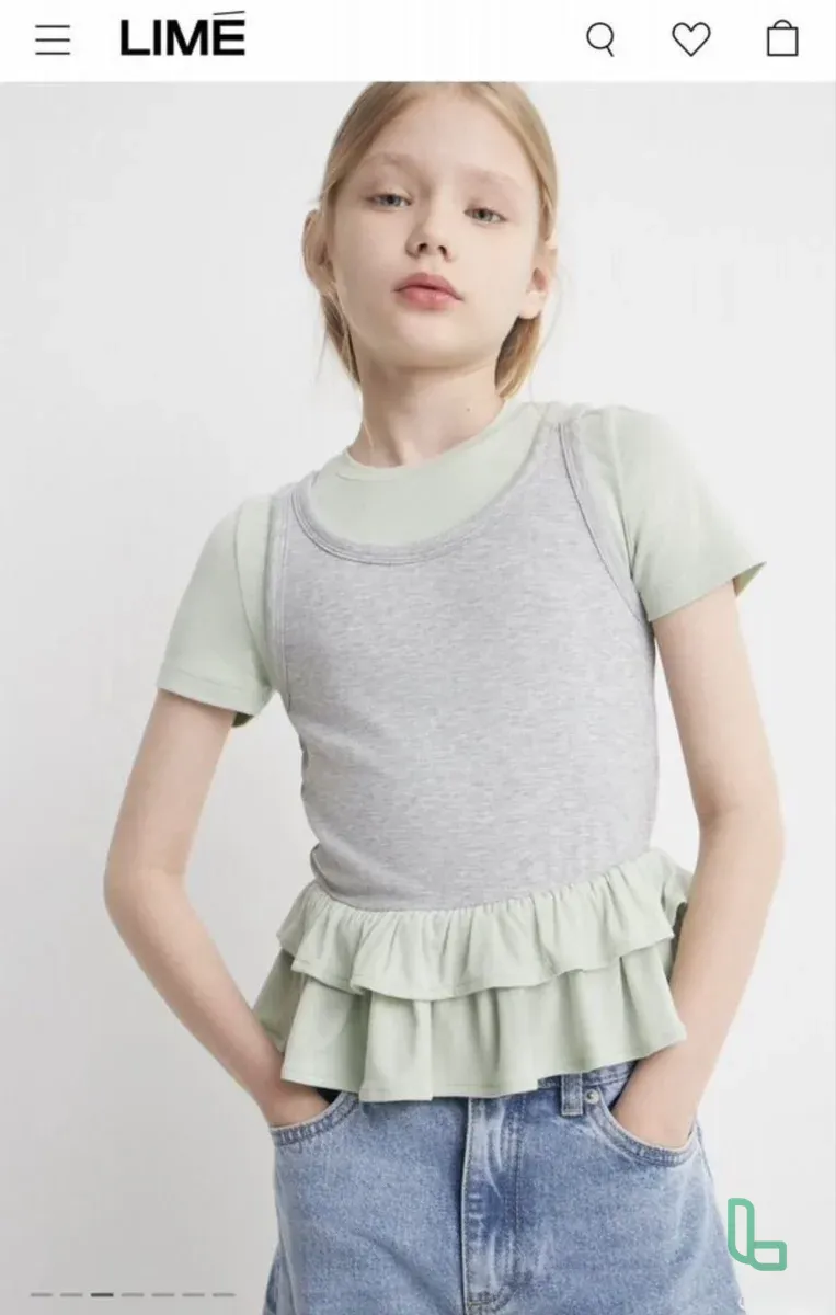 Двуслойная Футболка Lime 152