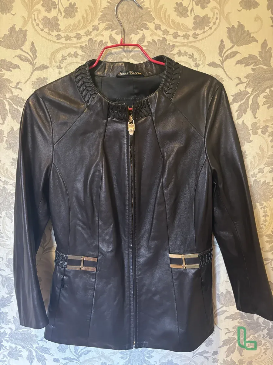 Куртка кожаная женская натуральная 42