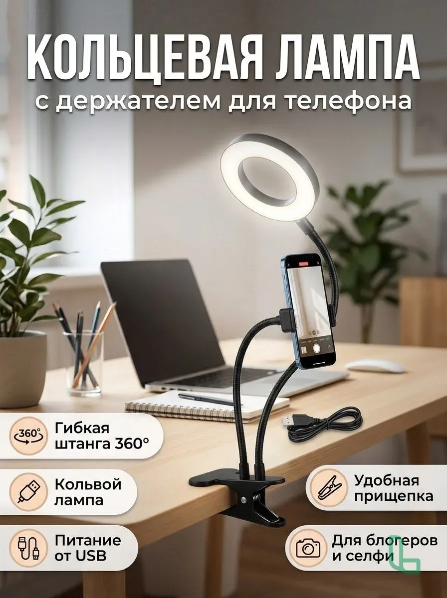 кольцевая лампа бу