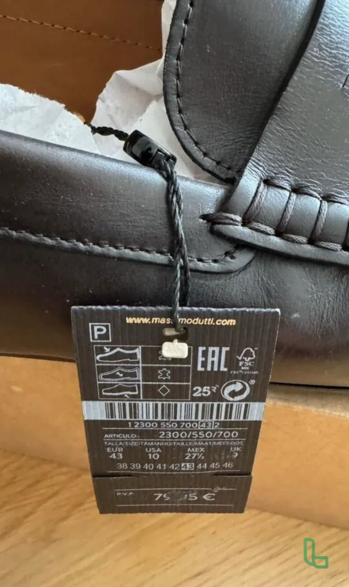 Мокасины новые кожанные