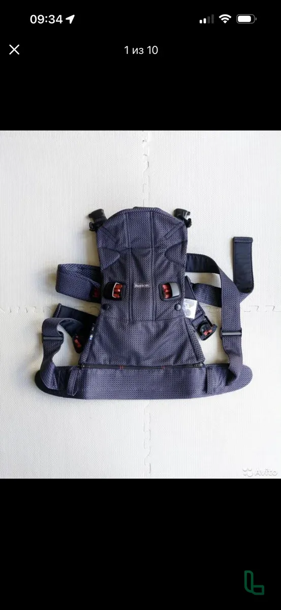 Эрго рюкзак babyBjorn one air mesh+чехол+нагрудник