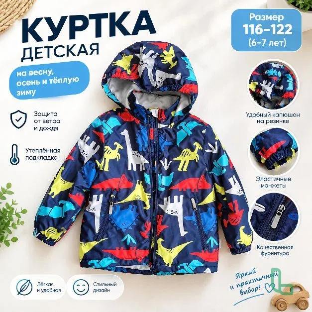 Куртка детская Crockid 116-122