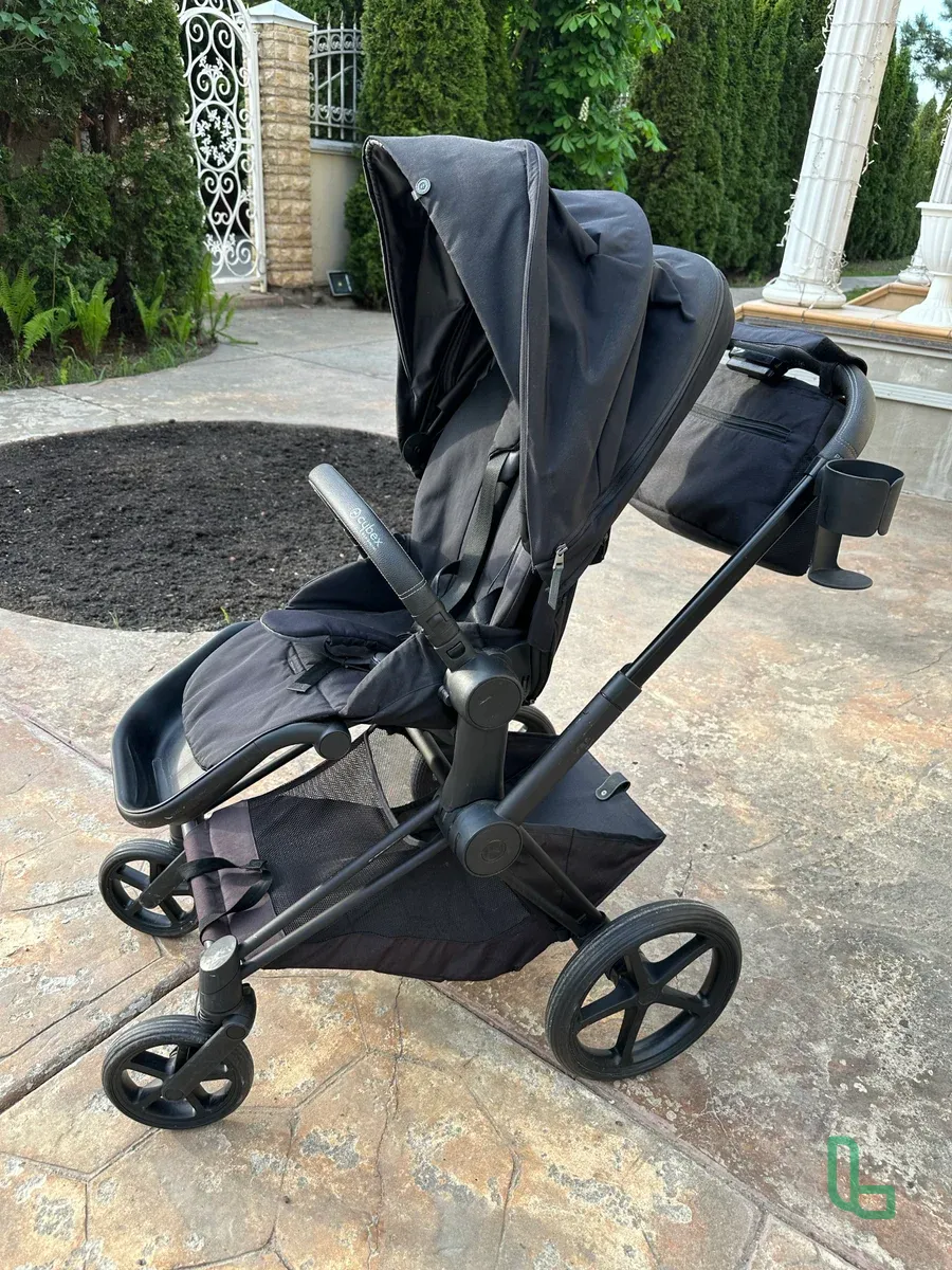 Коляска cybex priam 4 matt black