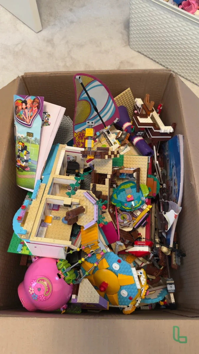 Lego в разрбранном виде