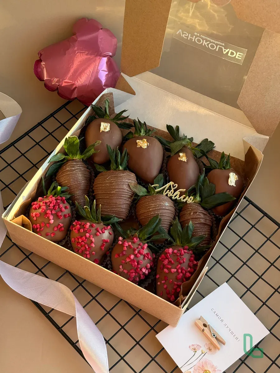 Клубника в шоколаде, Дубайский Шоколад, Финики