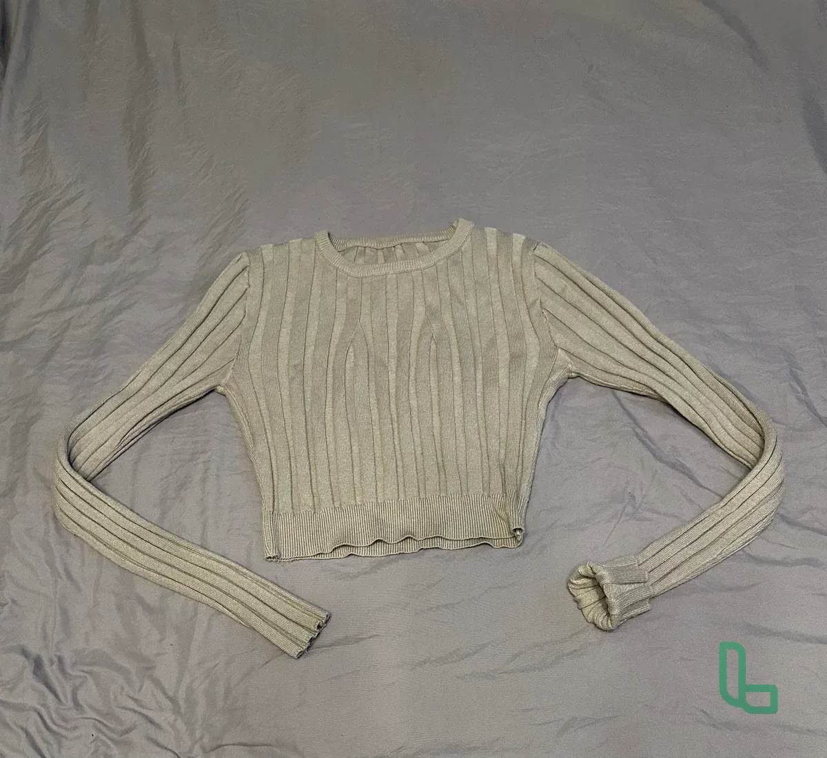 Лонгслив Бежевый Xs, S