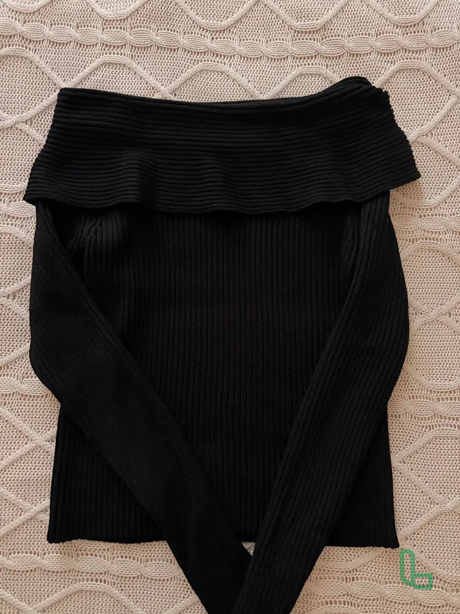 вязаный топ