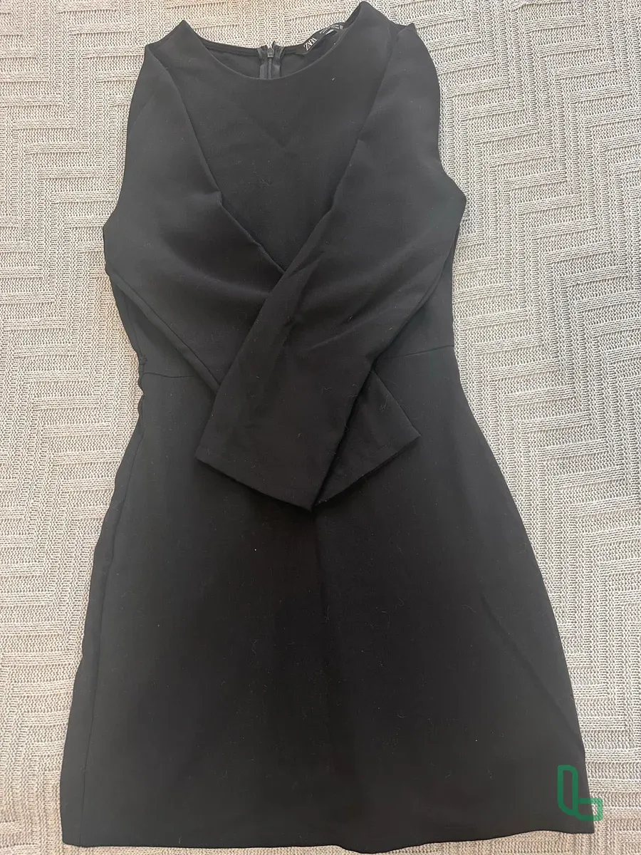 Платье черное Zara б/у