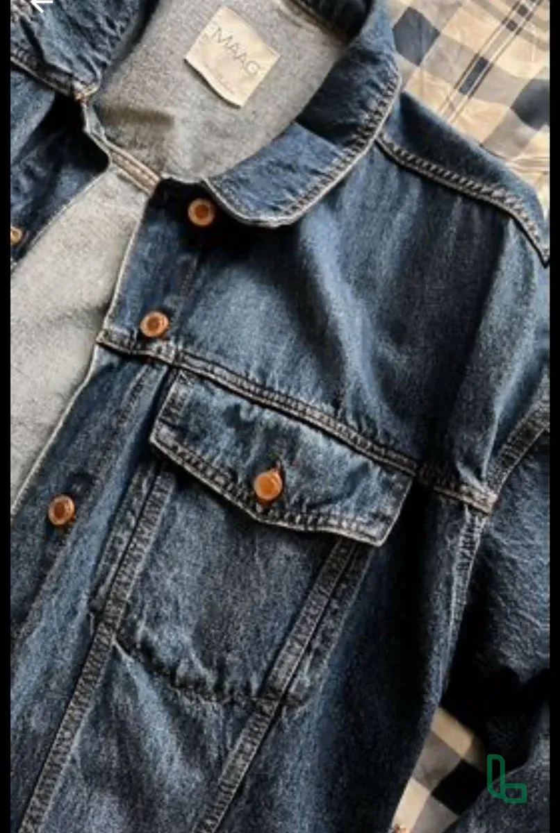 Джинсовая Куртка Оверсайз