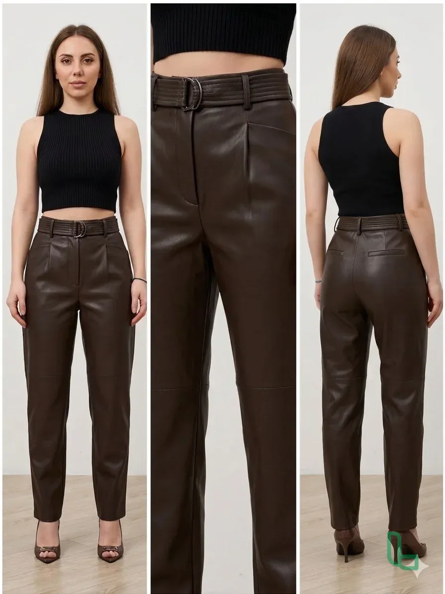 Кожанные Брюки Love Republic