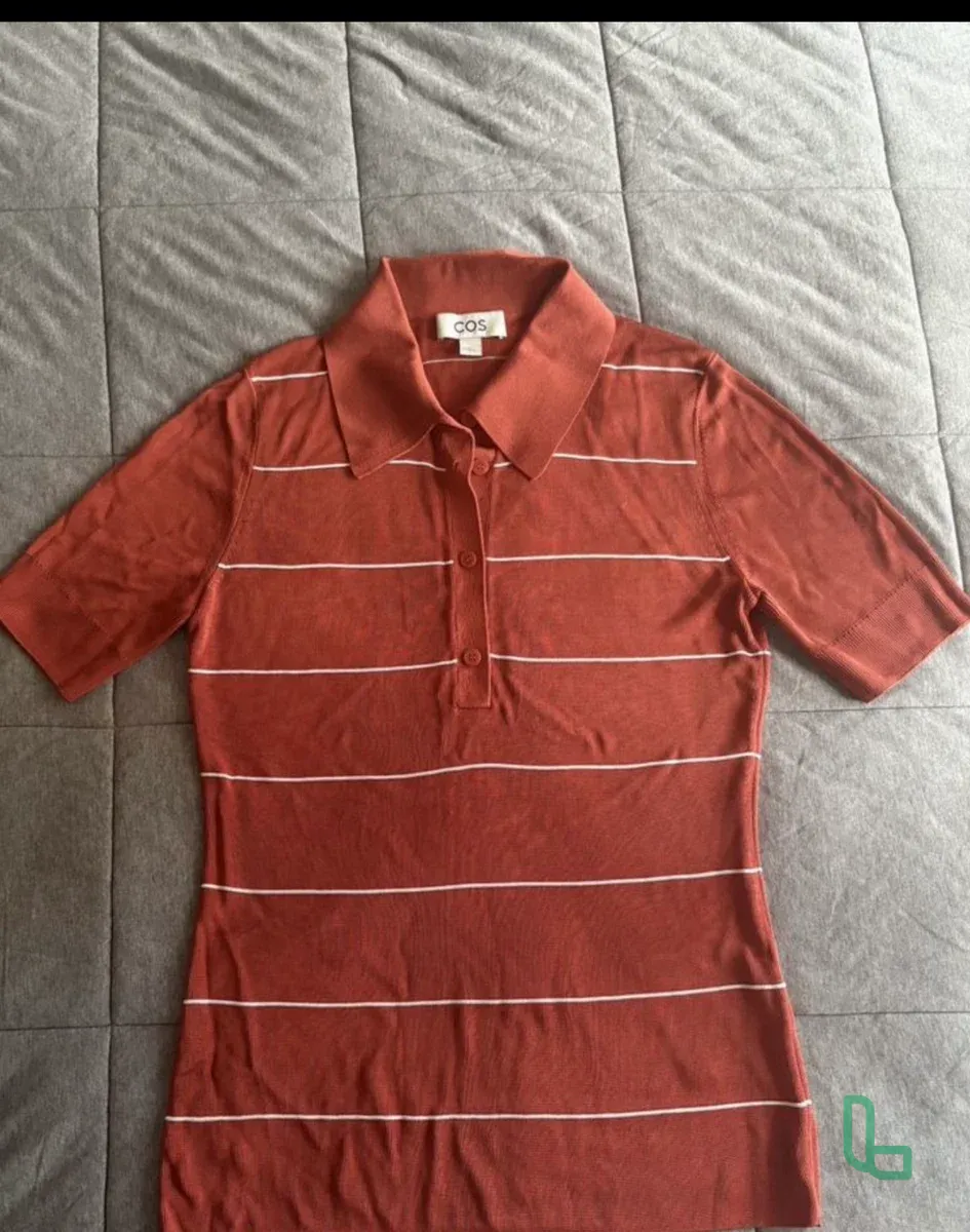 Шёлковое поло Cos.
