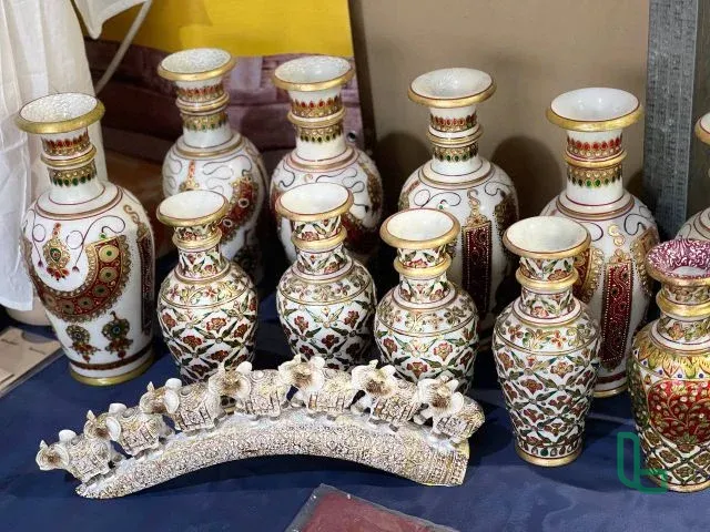 вазы из оникса ручная роспись