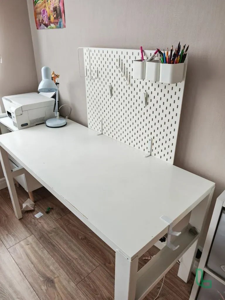 Растущий стол Ikea Palm
128*58