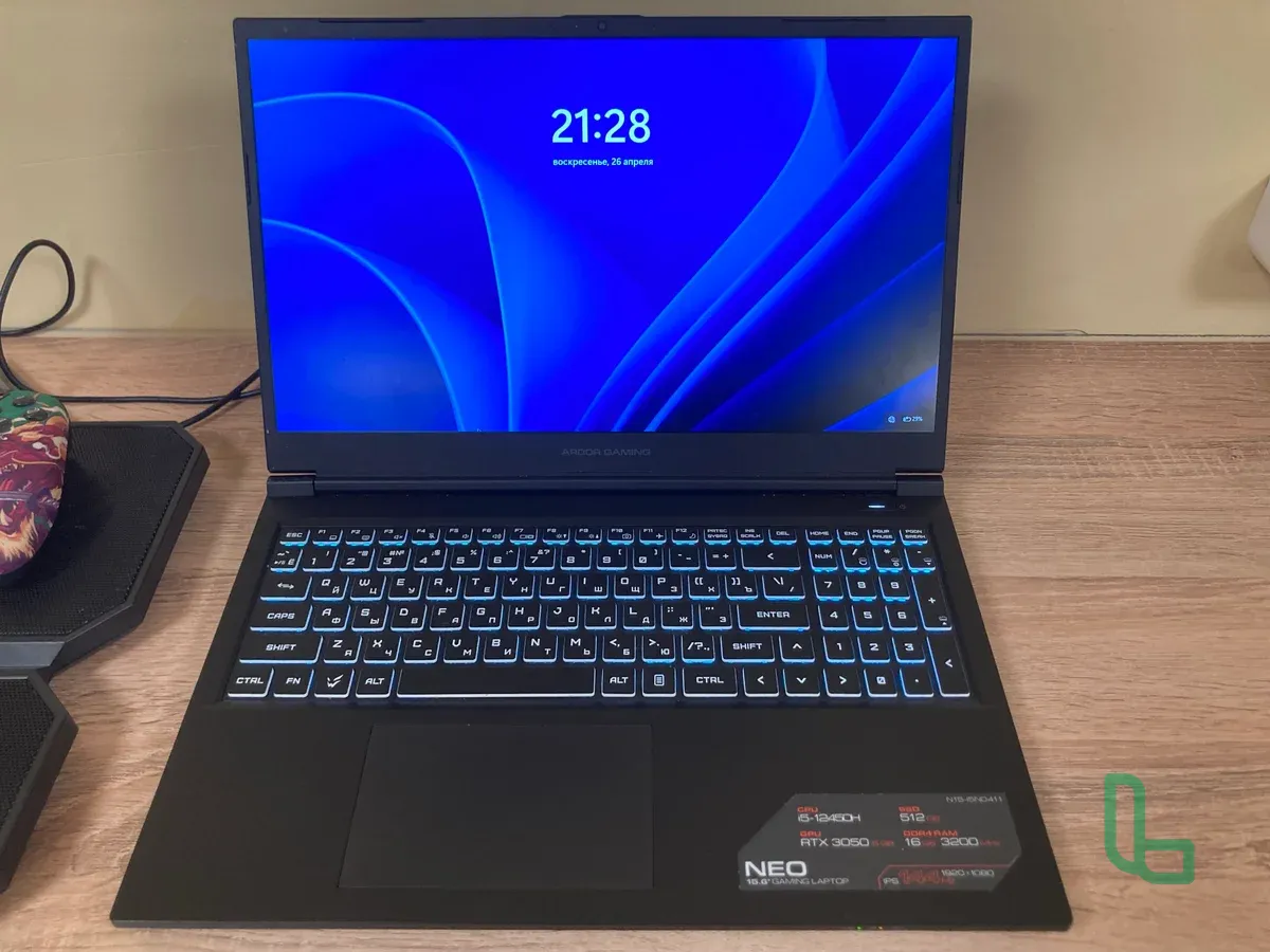 Ноубук Ardor Gaming N15-I5ND411