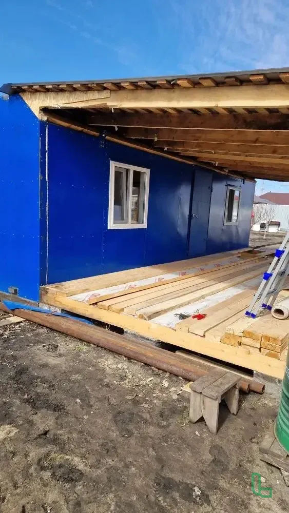 Вагон-бытовка теплый оборудованный