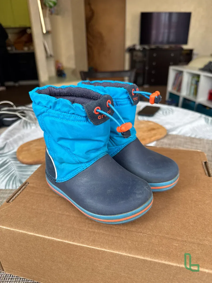 Сапоги Резиновые Кроксы Детские С 8