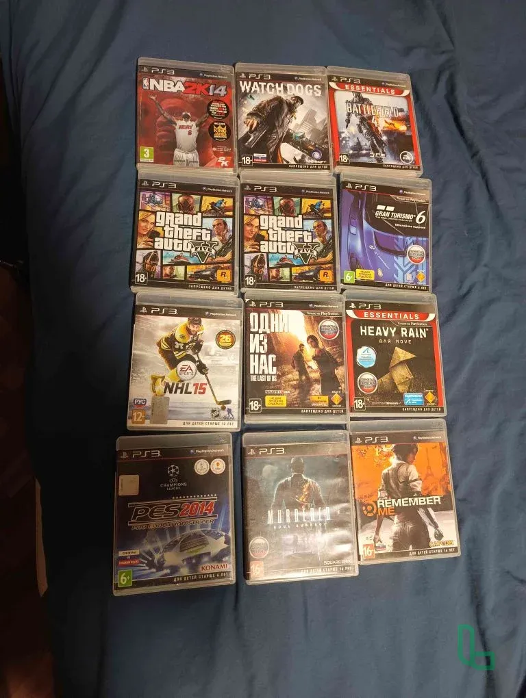 Диски Sony PlayStation 3 лицензия