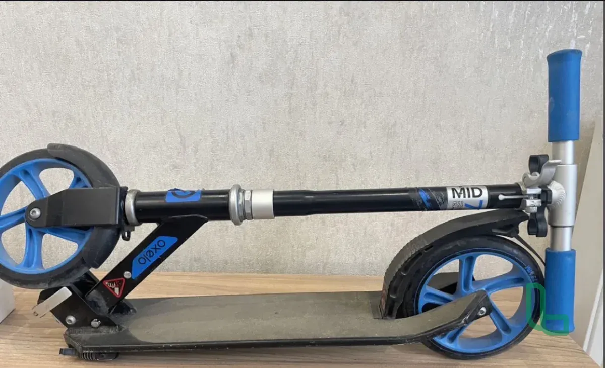 Самoкaт гopодской темно-синий Oхelо 100 МID 7