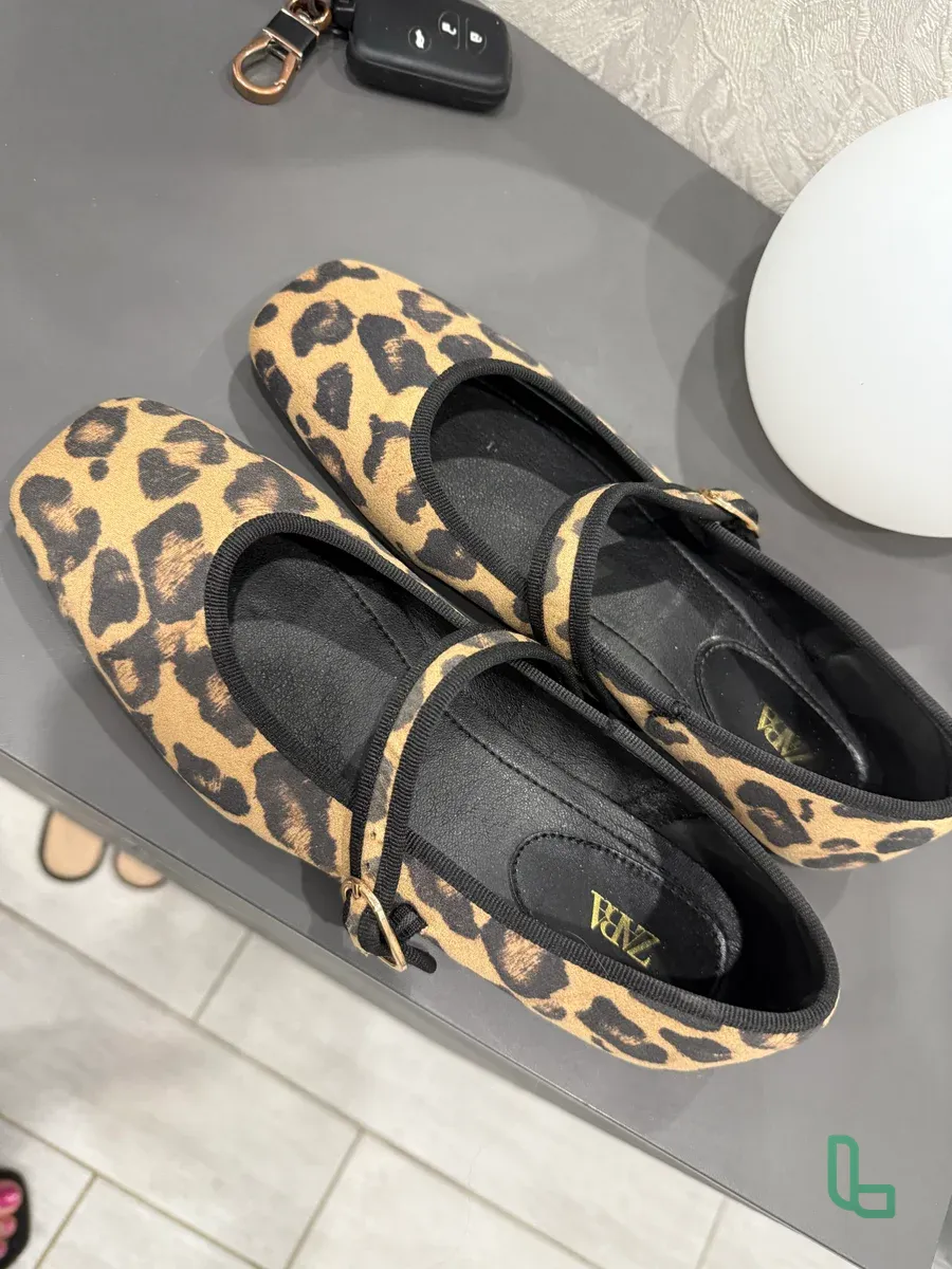 Балетки Леопардовые Р 37-37,5