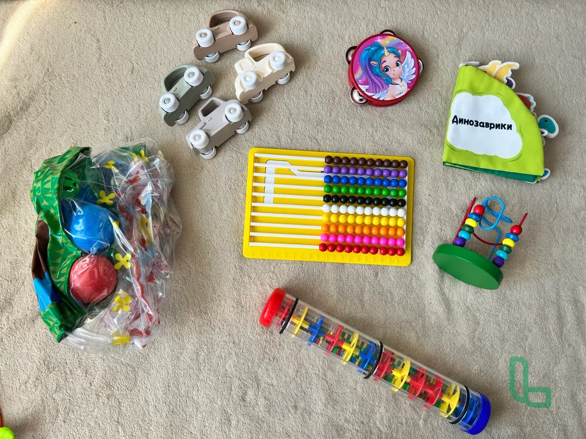 Детские игрушки мешком