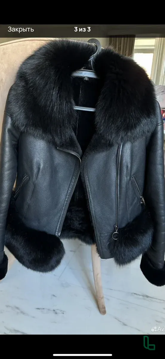 Дубленка 100% Мех Ягненка