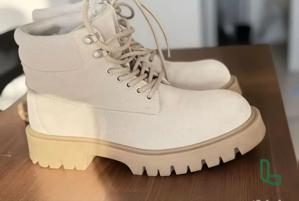 Ботинки унисекс Zara из натур. замши, размер 39