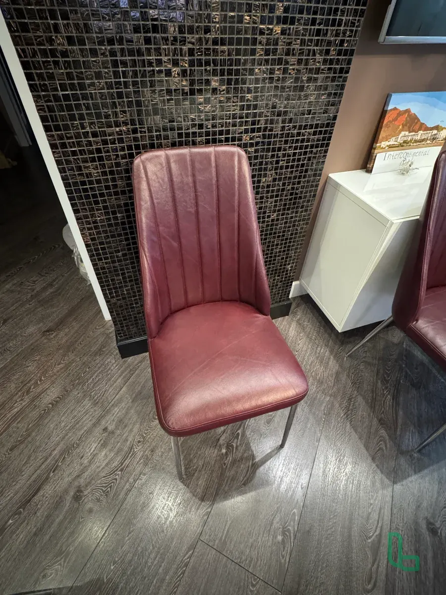 Стулья из натуральной кожи