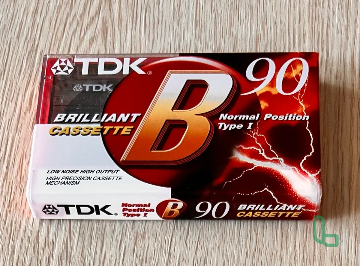 Компакт-кассета TDK Brilliant 90, Новая