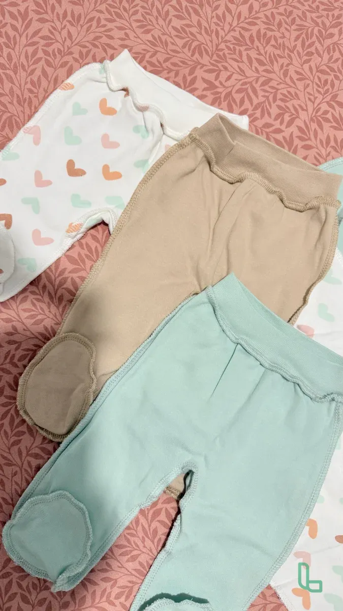 Распашонки + Ползунки Набор из трех комплектов