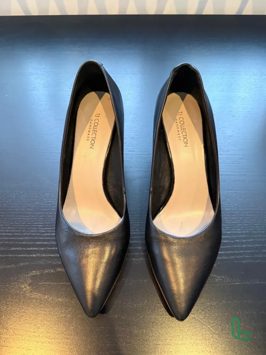 Черные Туфли Натуральная Кожа