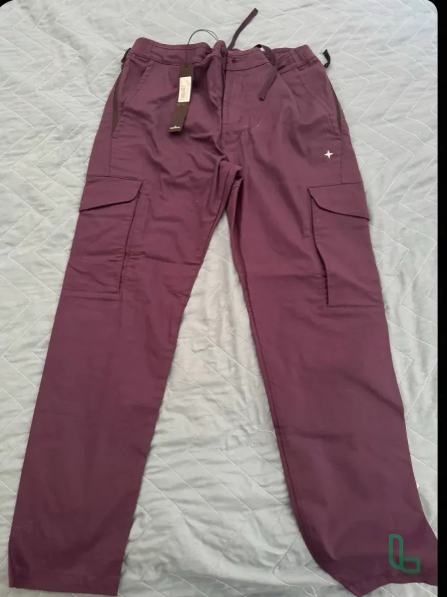 штаны карго stone island