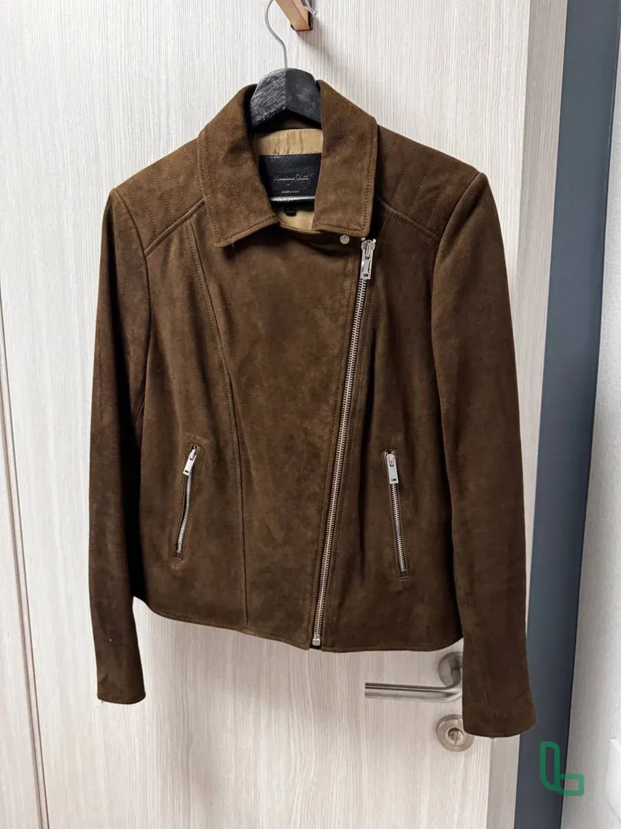 Кожаная куртка Massimo Dutti