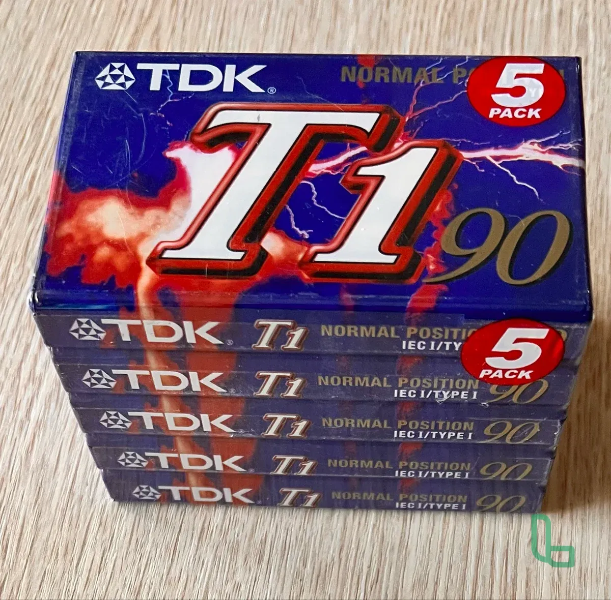 Компакт-кассета TDK T1 - 90 Минут, Новая