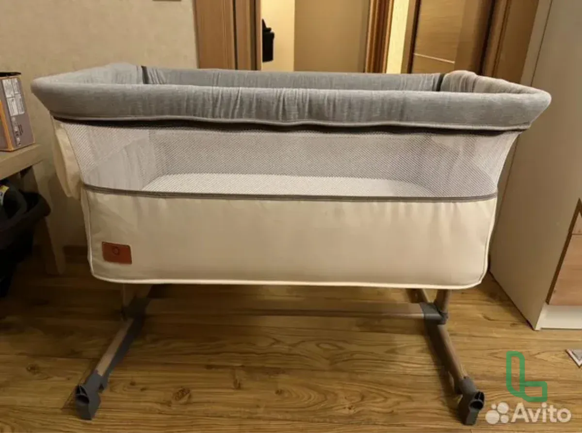 Детская люлька колыбель приставная к кровати