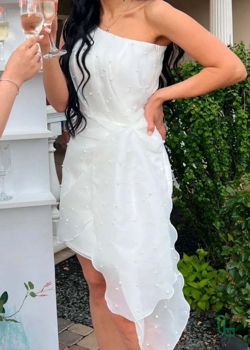 Белое Платье Krista Unique