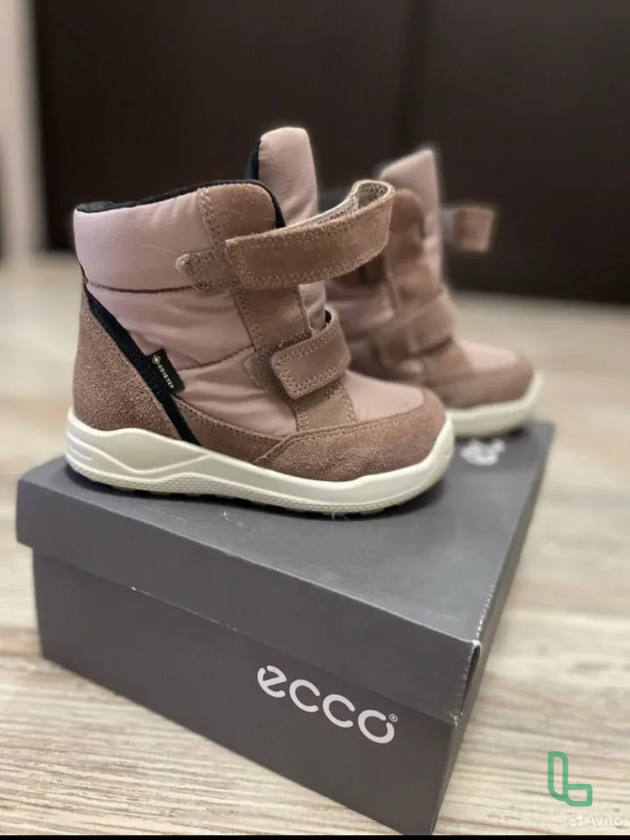 Ботинки для девочки Ecco демисезонные, размер 25