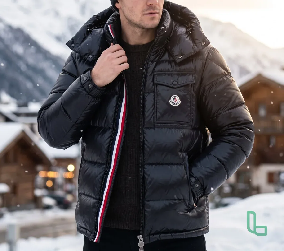 Пуховик moncler мужской
