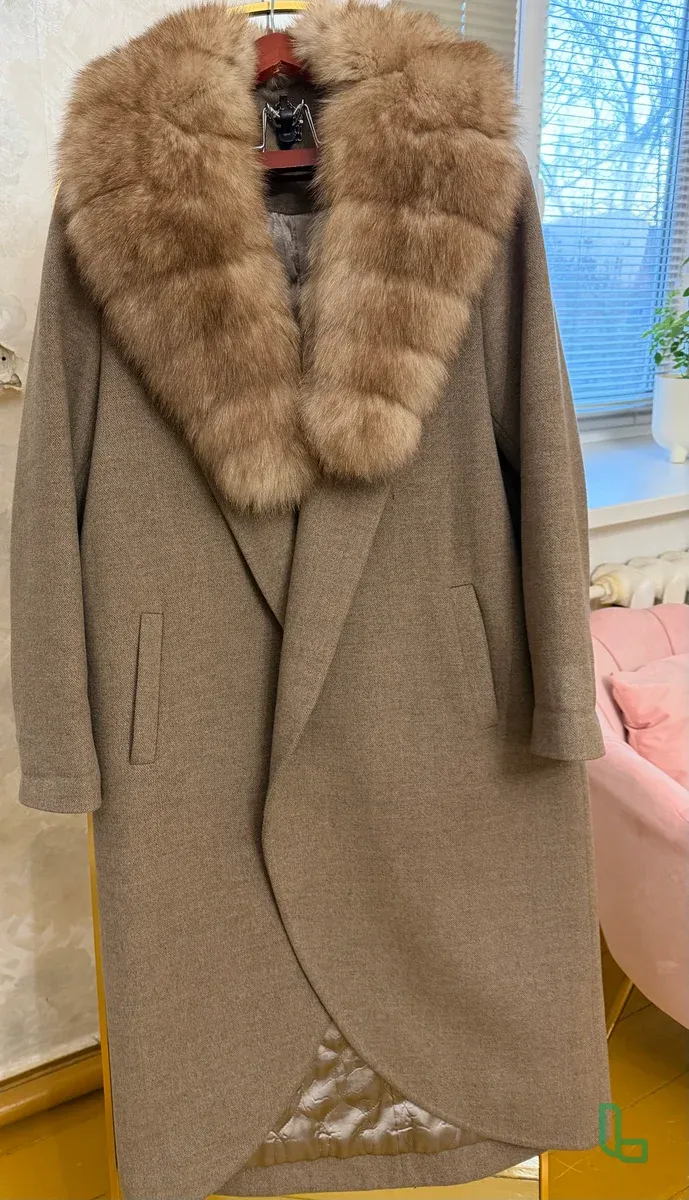 Пальто С Натуральным Мехом