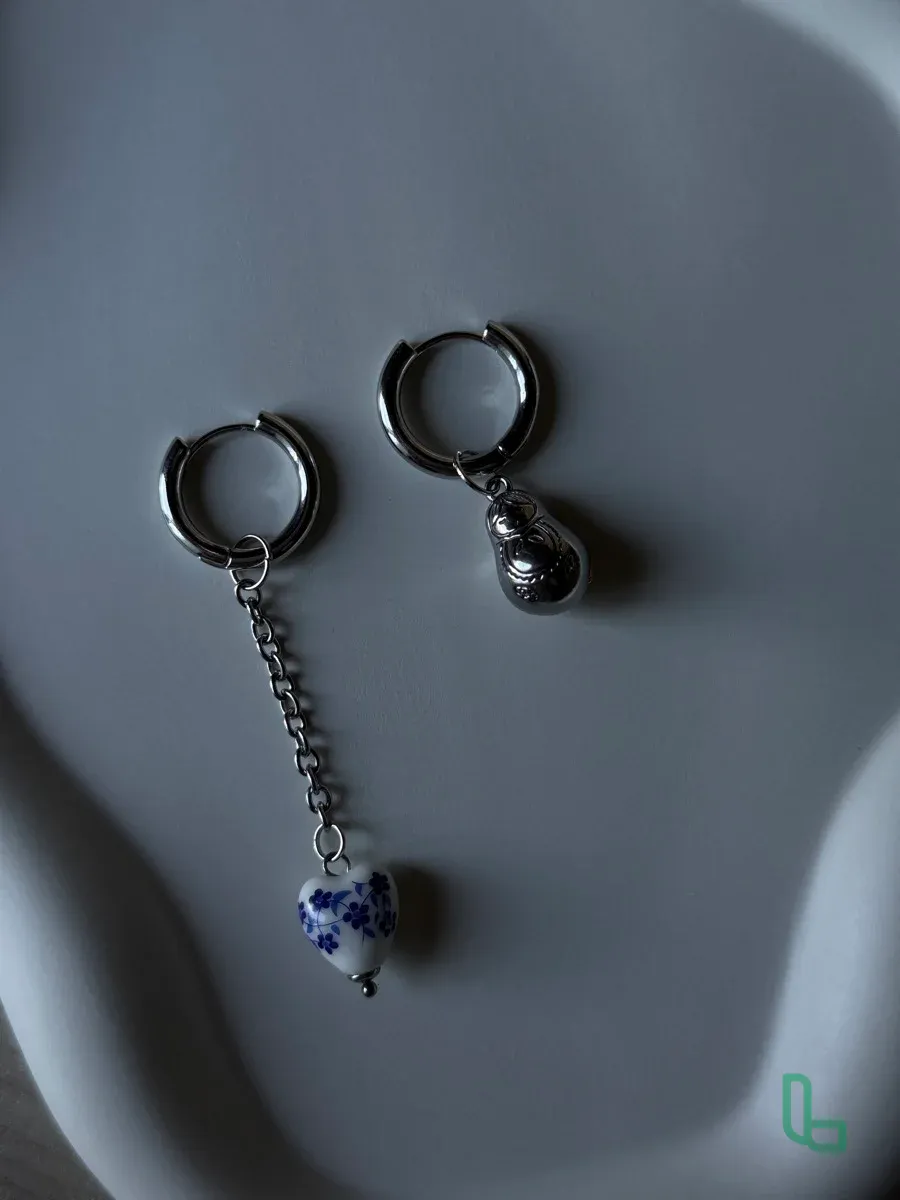 Серьги ручной работы