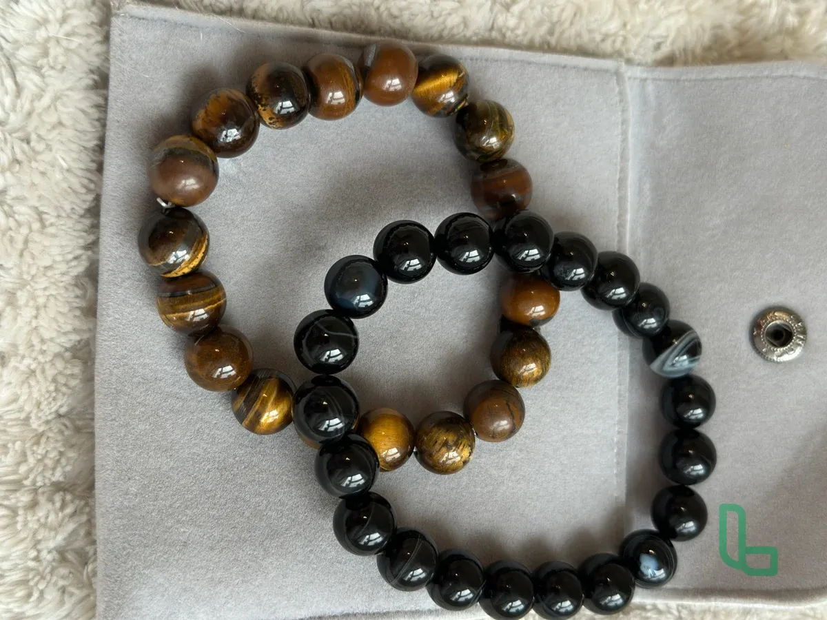 Браслеты Новые 2 Шт Из Натуральных Камней