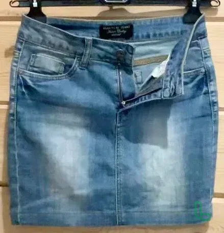 Джинсовая мини-юбка NABAILUO JEANS (б/у)