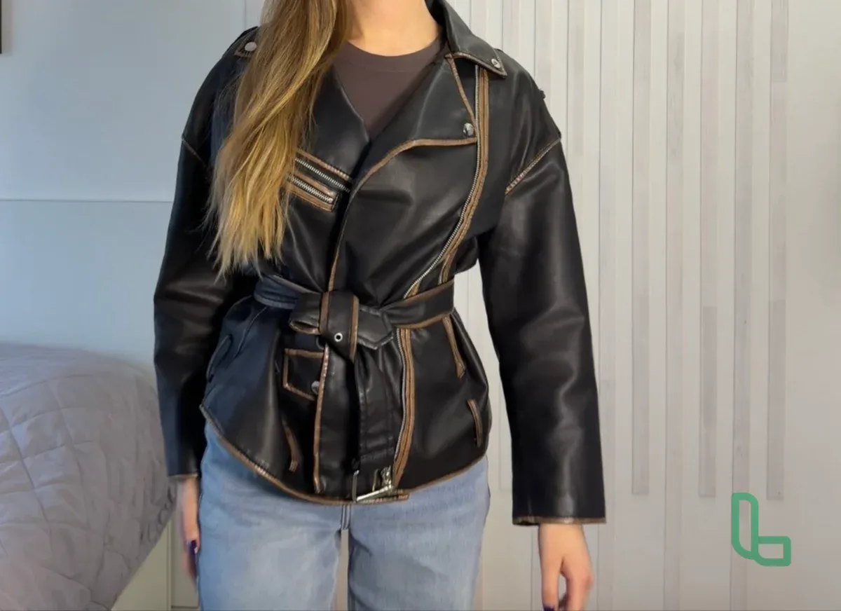 Куртка Кожаная Женская