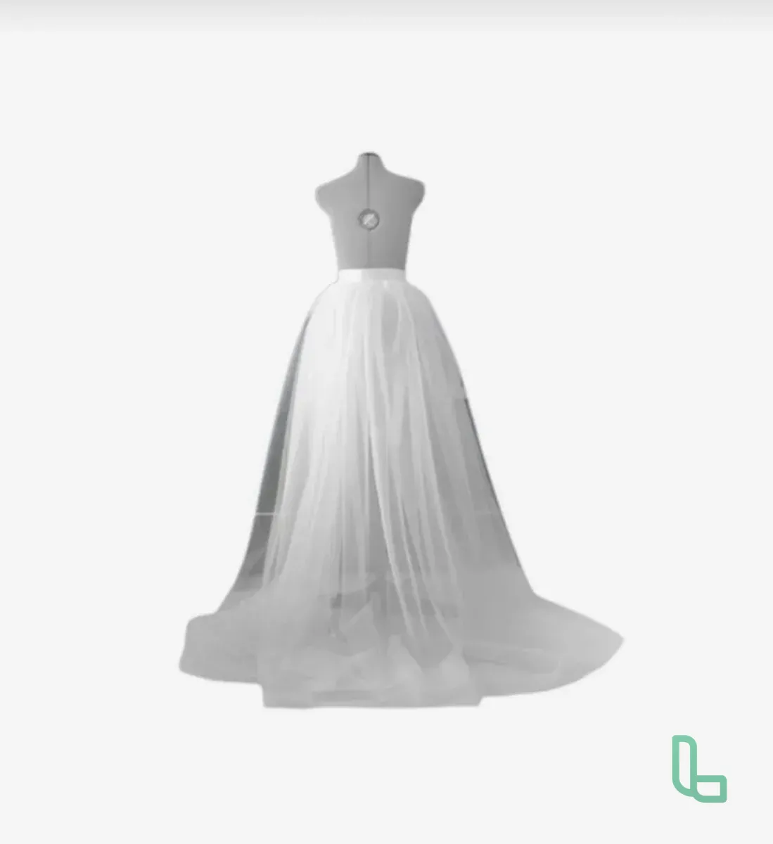 Юбка сетка длинная