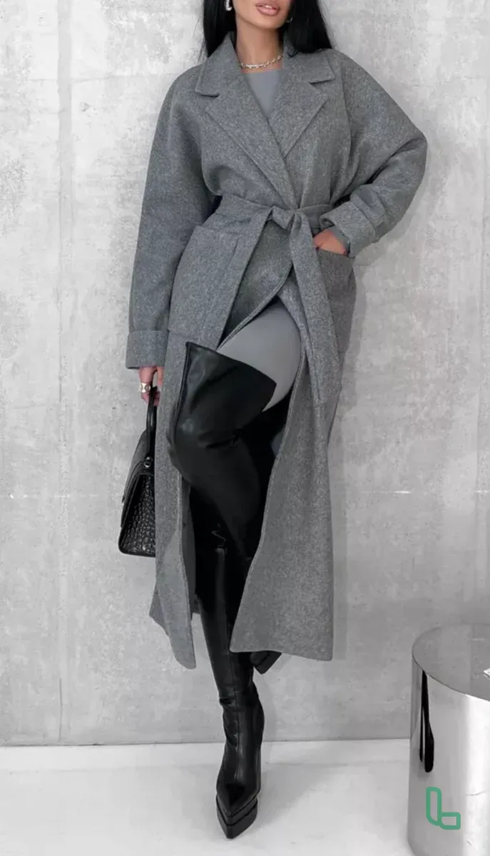 Пальто Демисезонное На Запах