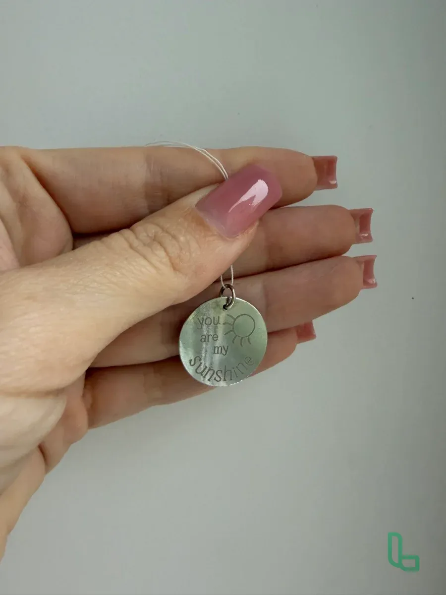 Подвеска из серебра