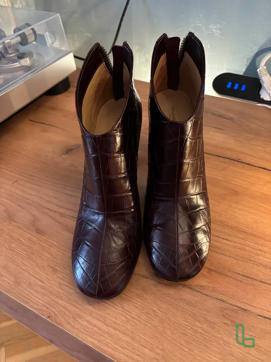 Ботильоны кожаные Tendance