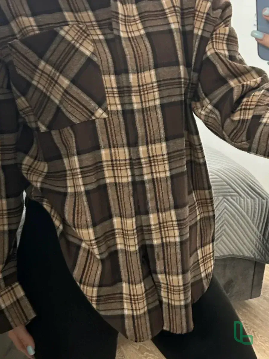 Рубашка Женская В Клетку