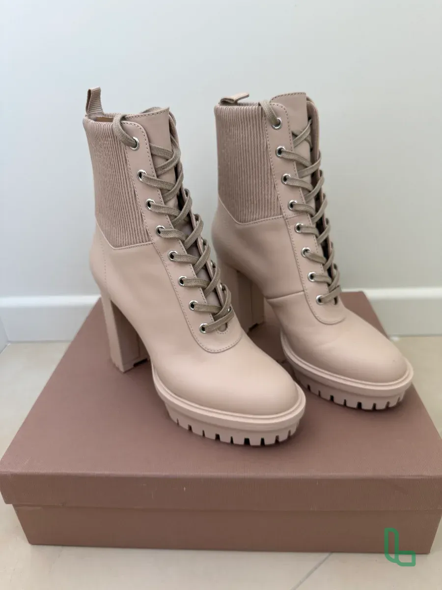 Gianvito Rossi  Комбинированные ботильоны  MARTIS