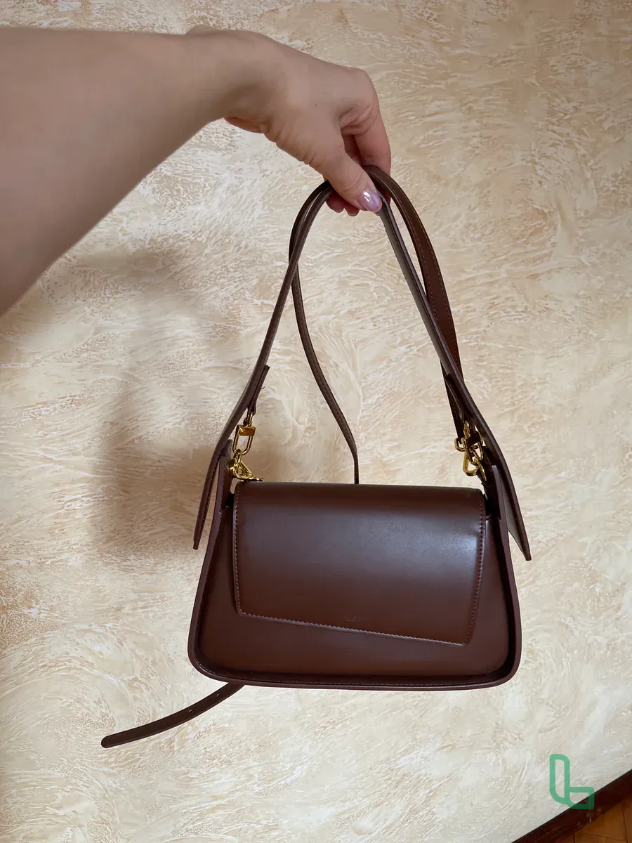 Сумка Кожаная Коричневая Milbag