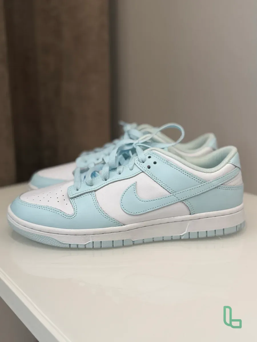 Nike Dunk Low Нежно Голубые